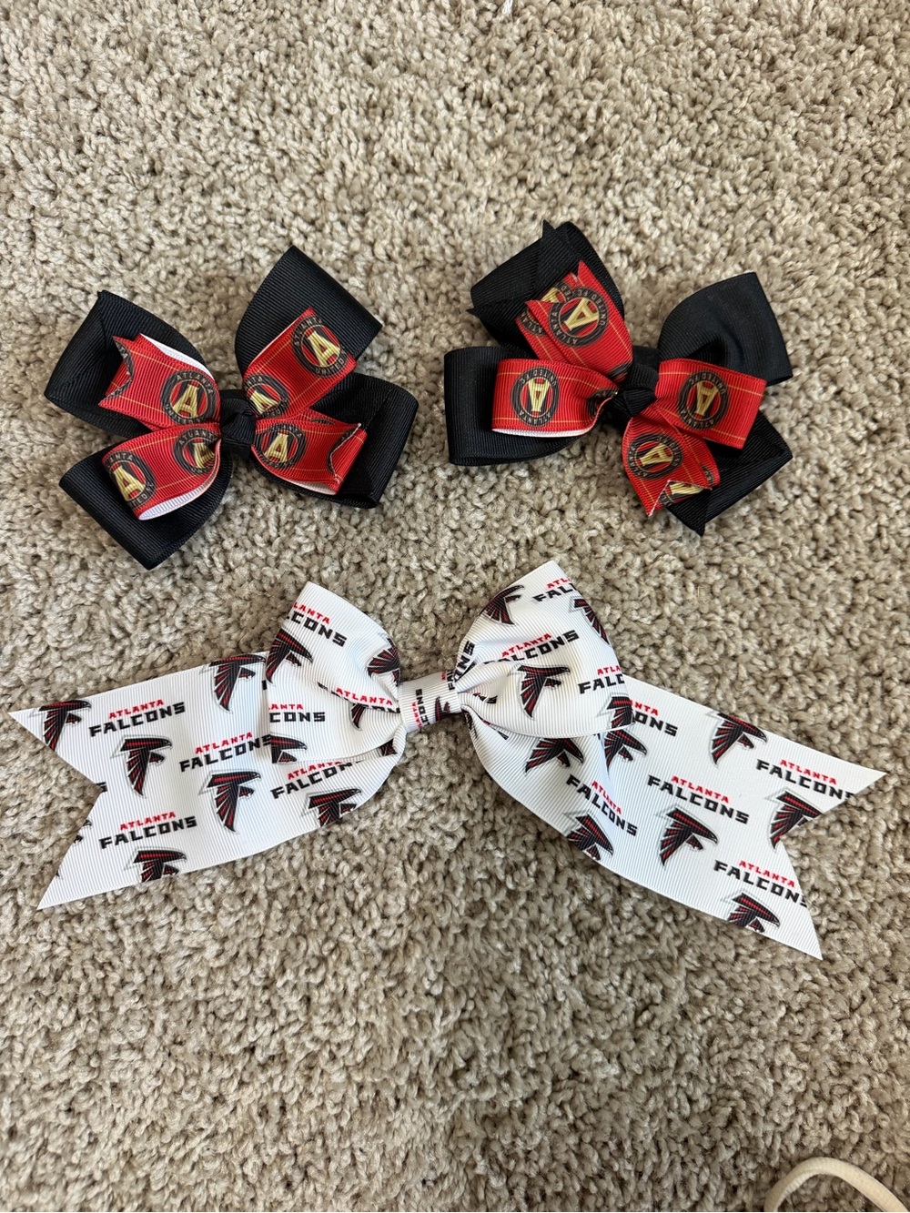 Atlanta United /Falcons Bows